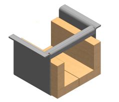 Spaľovacia komora 1 zasúvateľná